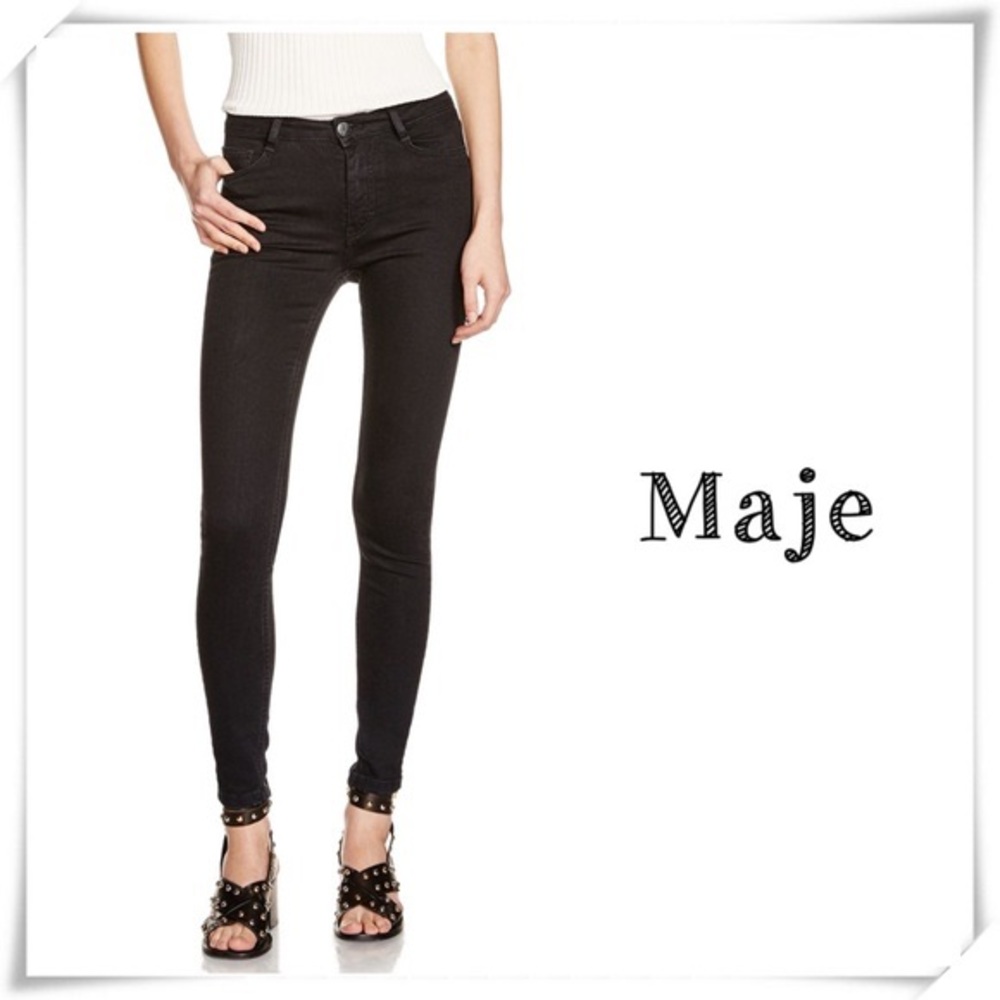 Maje Skinny Jeans  Black⚫️